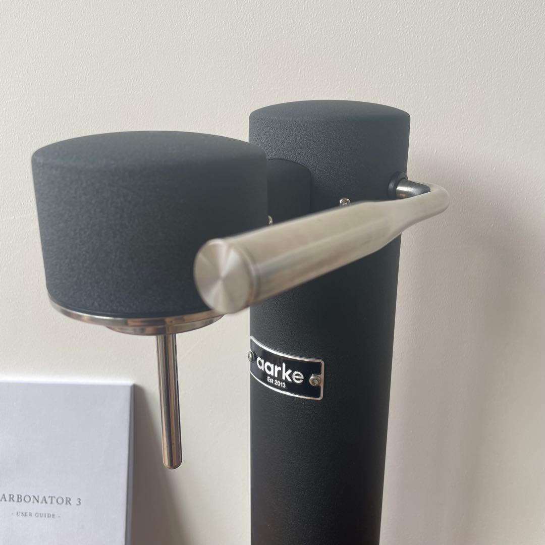 aarke Carbonator 3 カーボネーター3 ブラック 炭酸水メーカー