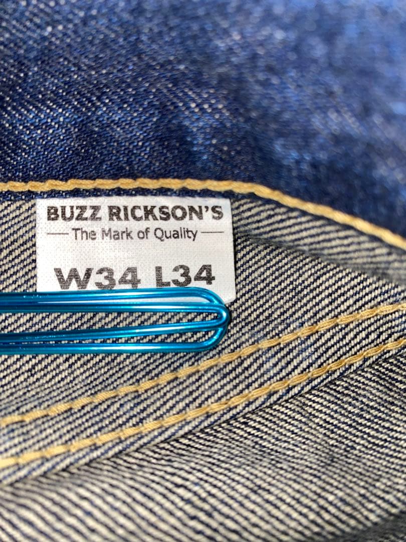 バズリクソンズ WWⅡ 大戦モデルジーンズ　BR43041 サイズ34