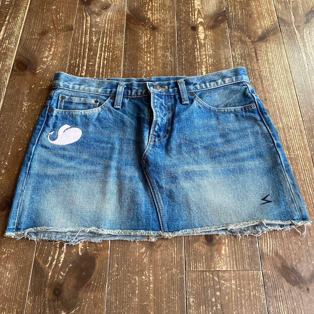 undercover scab スカート　クラッシュ