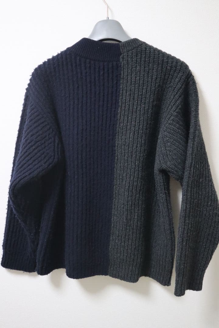 MARNI バイカラー ニットセーター