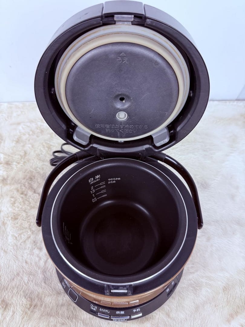 すぐに炊飯♪日立 IH炊飯器 おひつ御前 RZ-TS202M 2合炊き 打込鉄釜