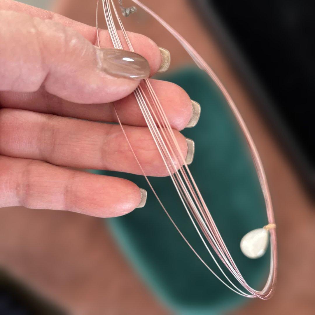 ワイヤーチェーンネックレスandリング