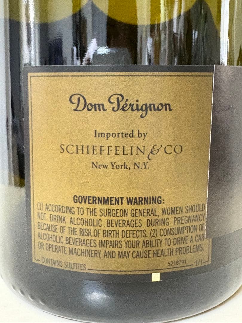 ドンペリニヨン　ビンテージ　1998