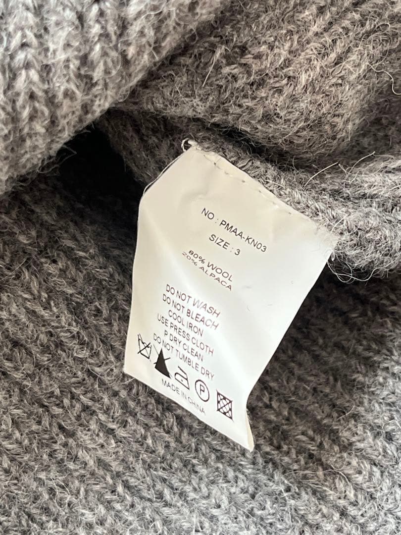 Phigvel フィグベル ニットセーター アーミーニット ニット