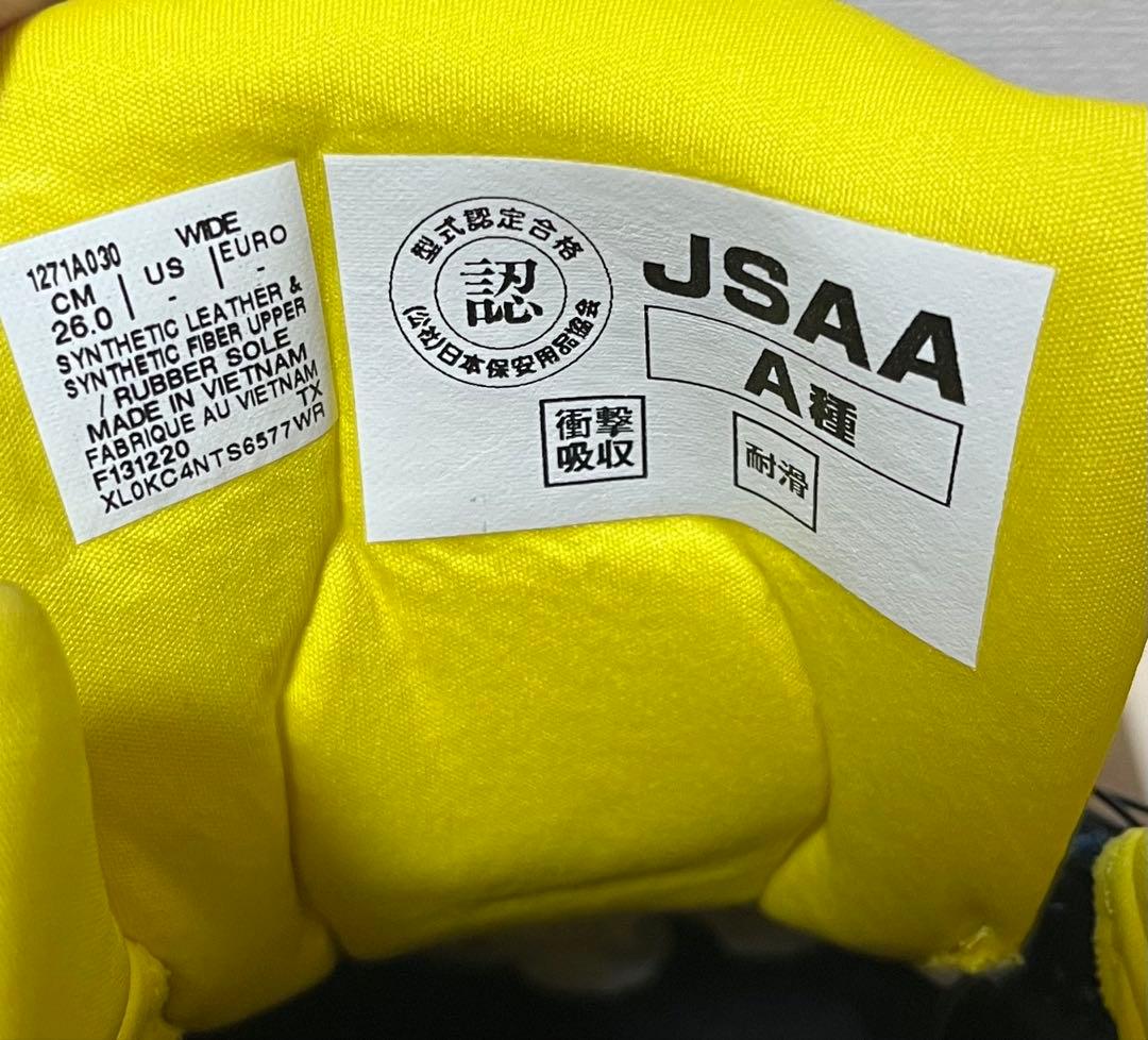 【新品未使用品】ASICS 安全靴