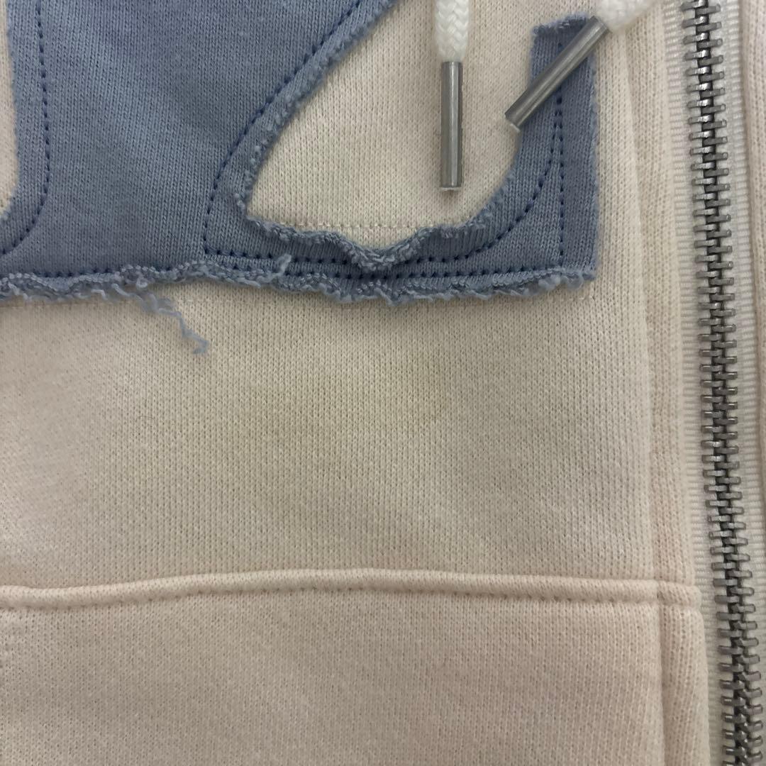 ILLGO 129 ロゴパーカー 韓国 クリーム Sサイズ