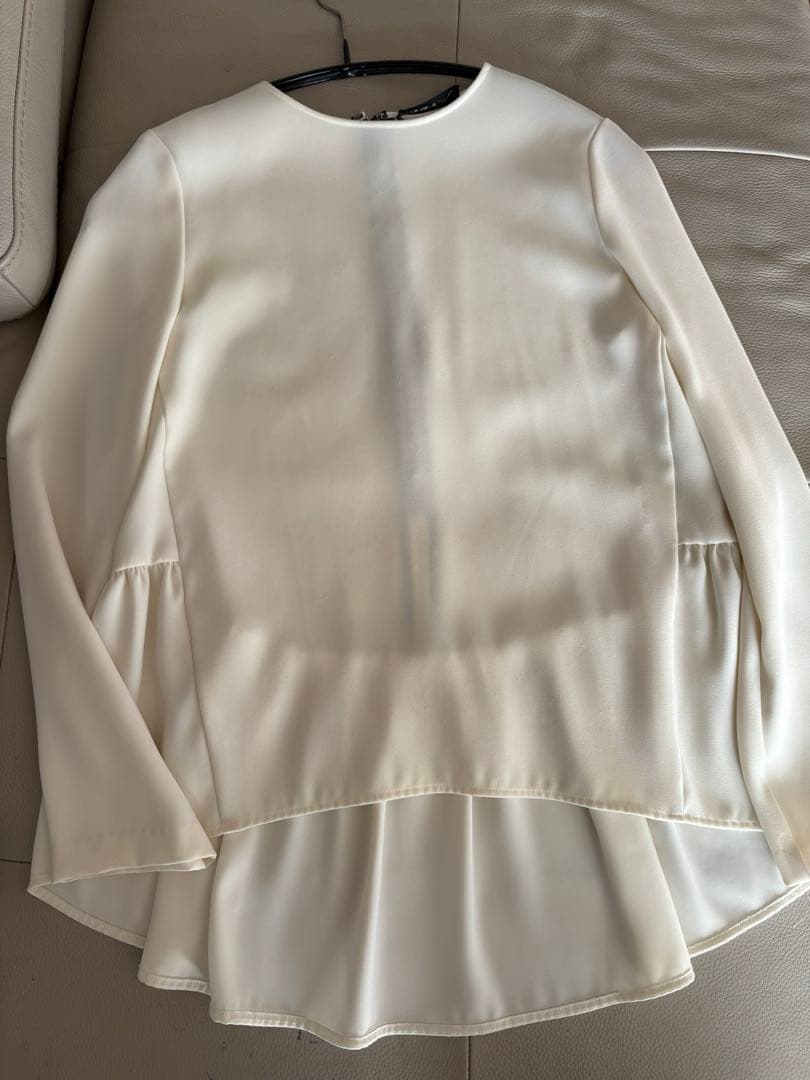 YOKO CHAN フリルヘムブラウス