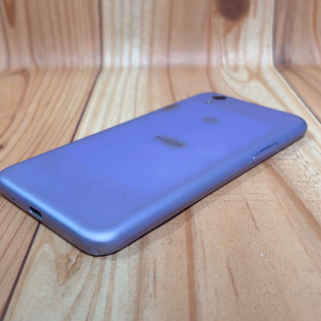 SIMフリー 本体 AQUOS sense 32 GB 082G4 パープル