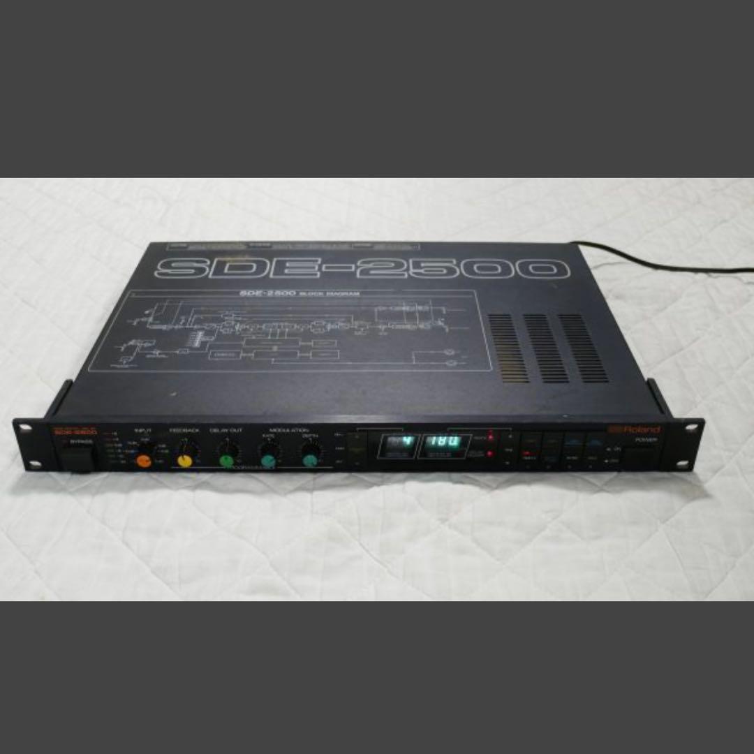【美品】Roland SDE-2500 ローランド デジタルディレイ ⑤