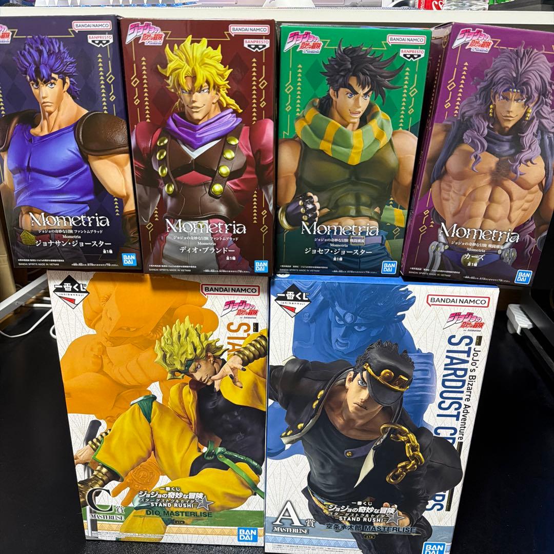 ジョジョ 一番くじ A賞 承太郎 C賞 DIO フィギュア　プライズ4体