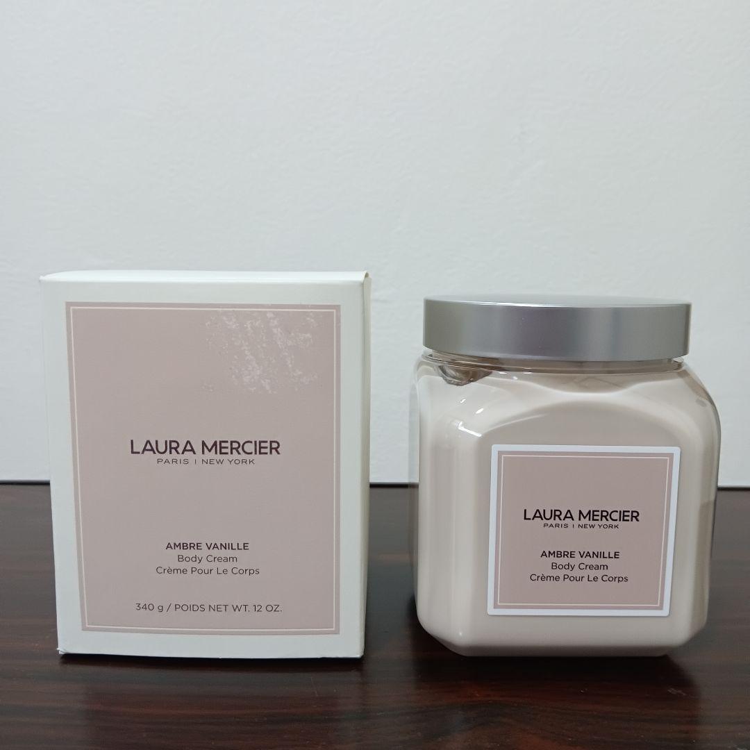 1-15　ローラ メルシエ ホイップトボディクリーム アンバーバニラ 340g