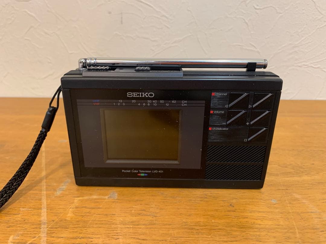 G1016-08★SEIKOMyCHANNELポケットカラーテレビ LVD401