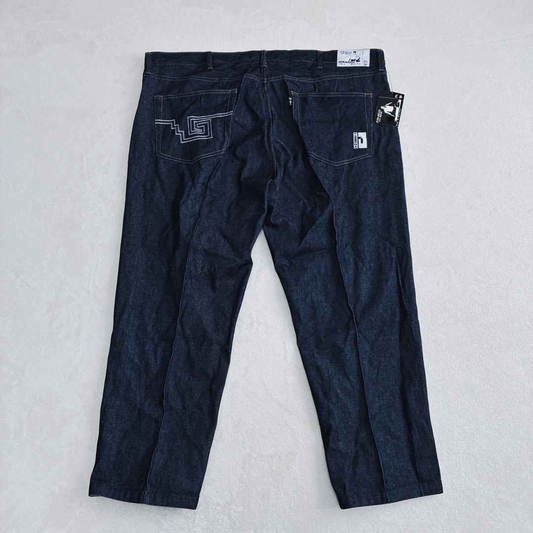 新品未使用firmeza 真っ紺　デニム　廃盤　希少　でか履き　F501Z