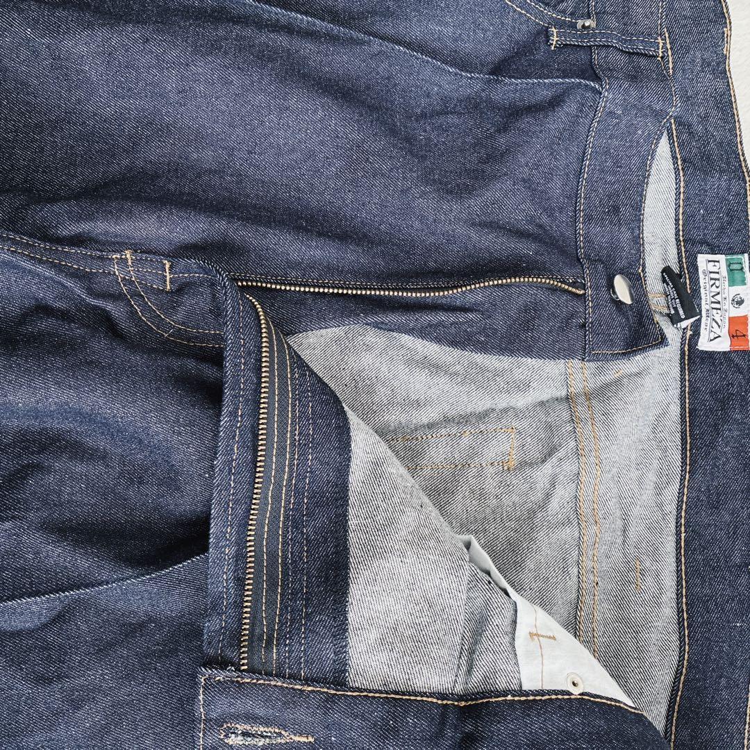 新品未使用firmeza 真っ紺　デニム　廃盤　希少　でか履き　F501Z