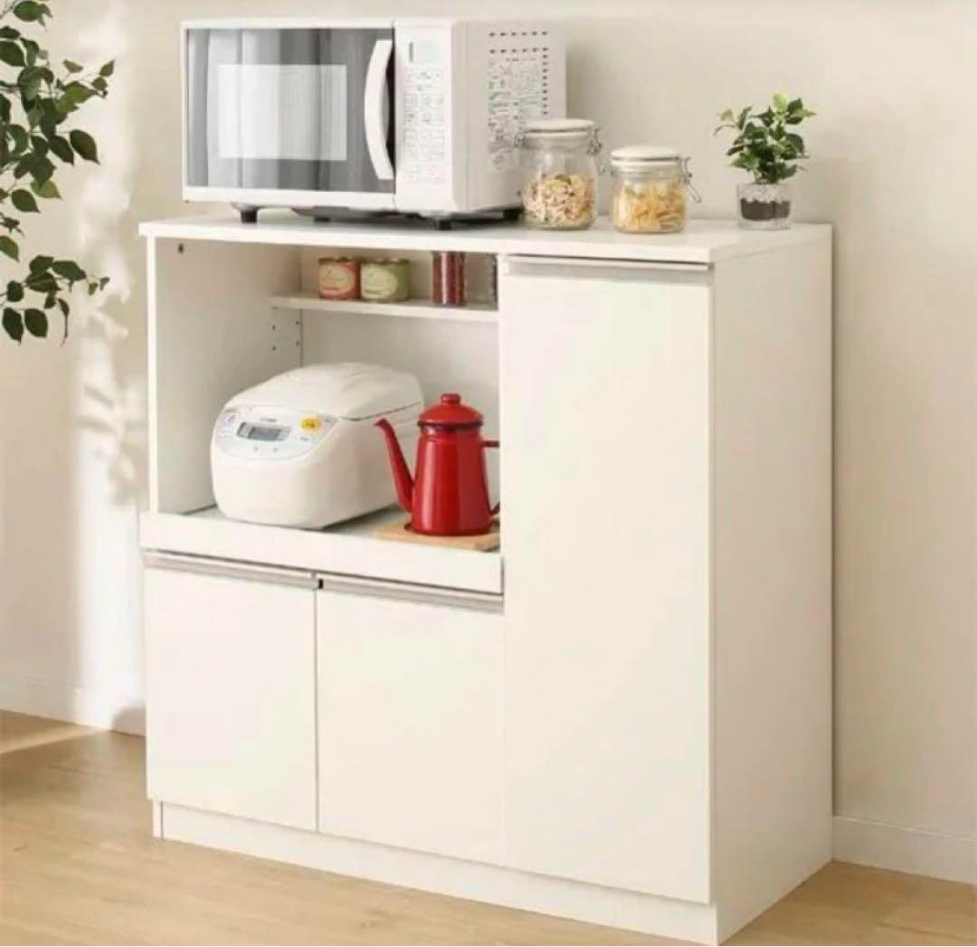 ニトリ　レンジ台　幅90cm