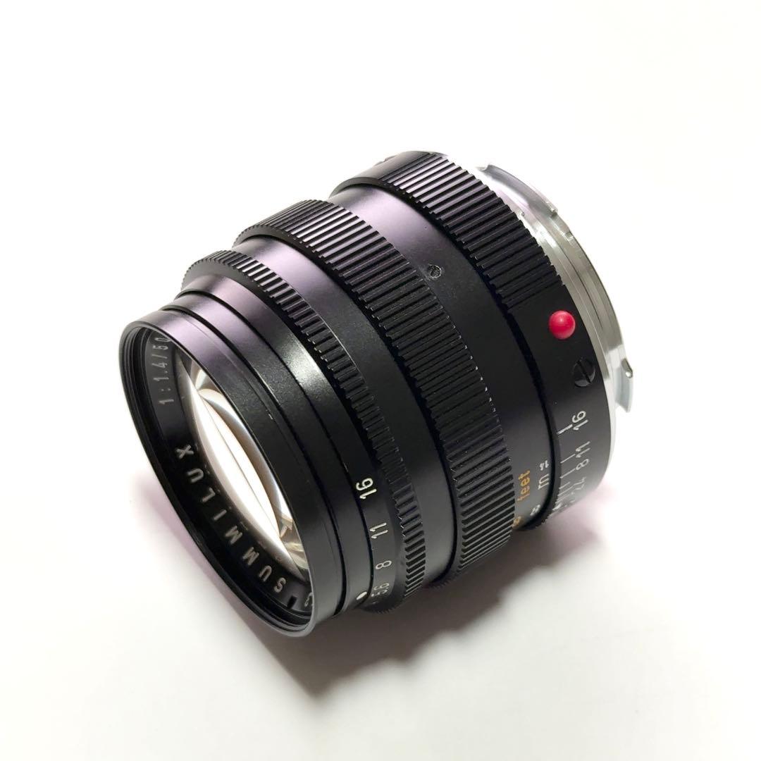 【希少美品】ズミルックスM50mm F1.4（後期型）ブラック《1stロット》