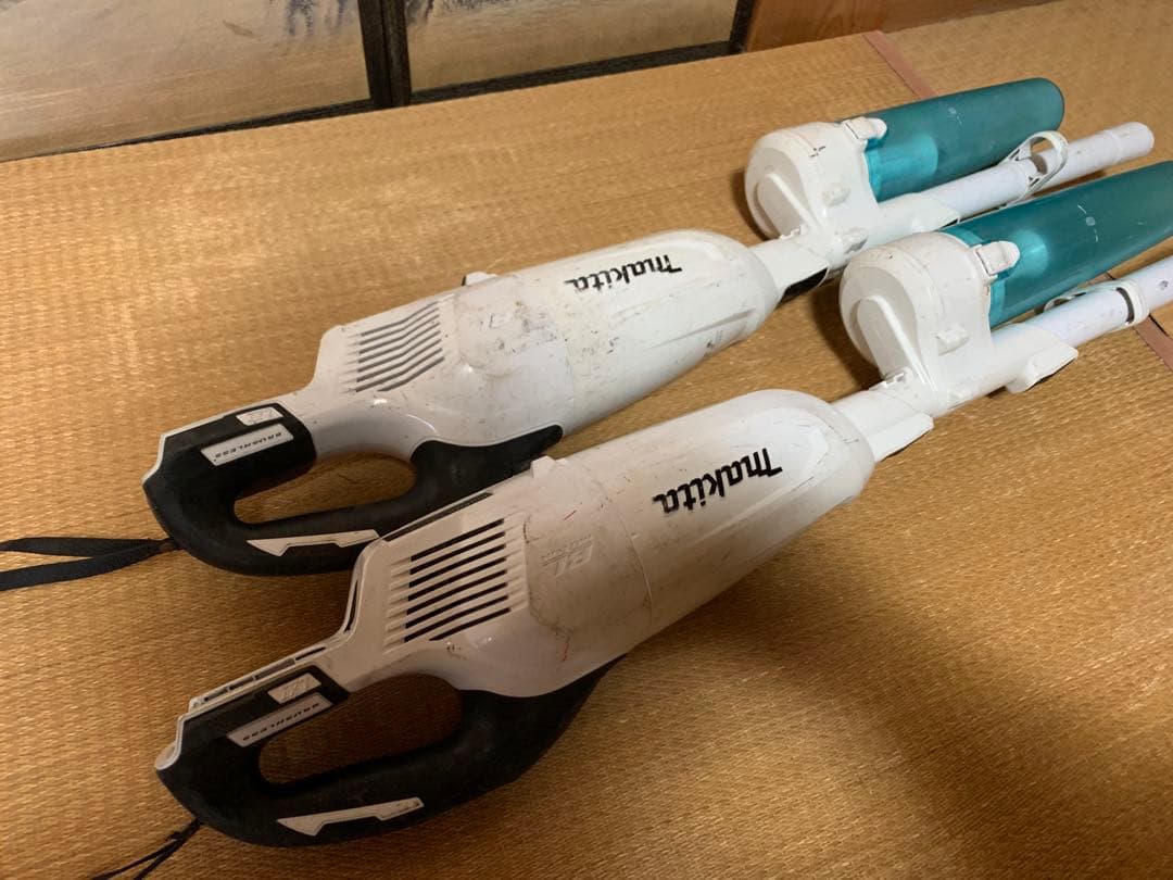 ２本まとめ　Makita CL281FD 動作確認 マキタ 充電式掃除機