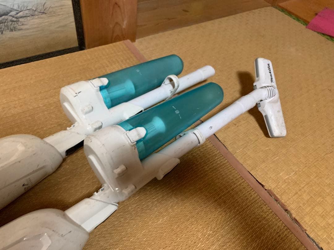 ２本まとめ　Makita CL281FD 動作確認 マキタ 充電式掃除機