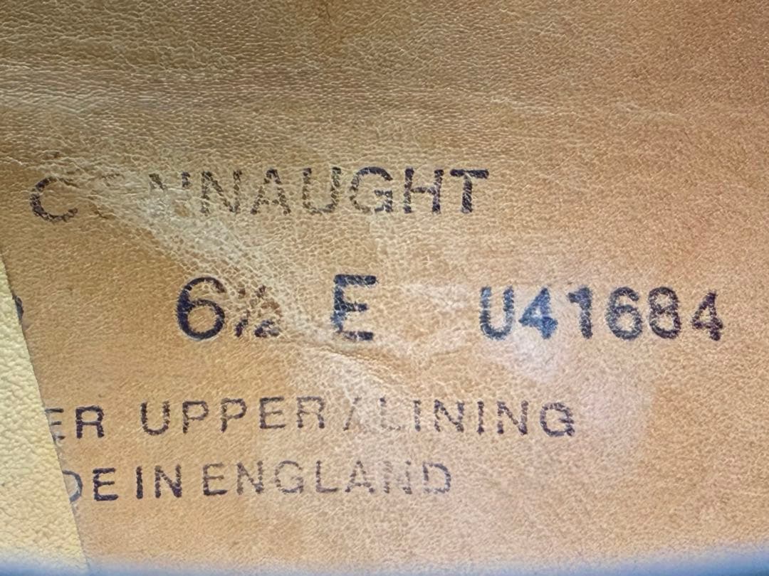 クロケット&ジョーンズ　コノート　6.5E　ブラック　236ラスト