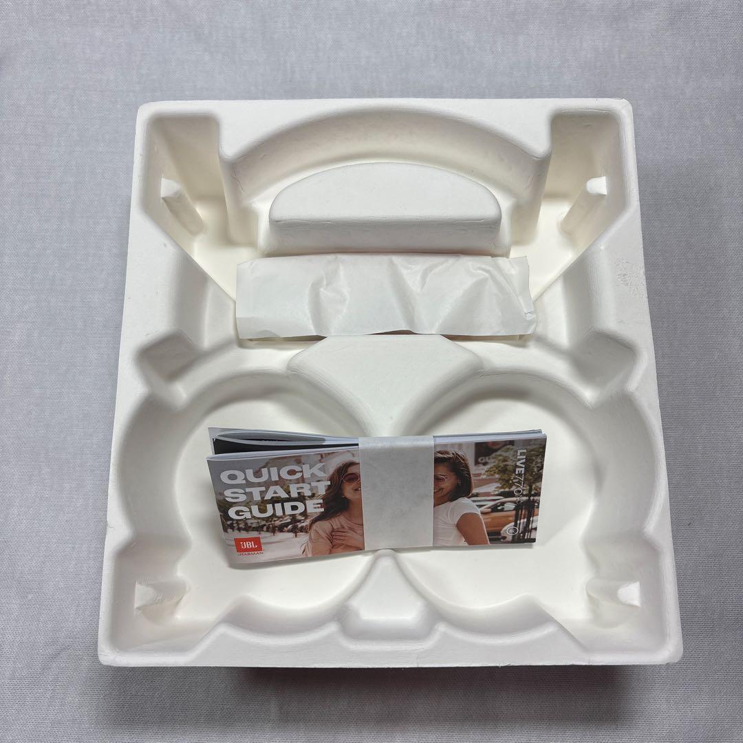 g*n様 【最終値下げ】JBL LIVE 770 NC ホワイト ワイヤレスヘッ