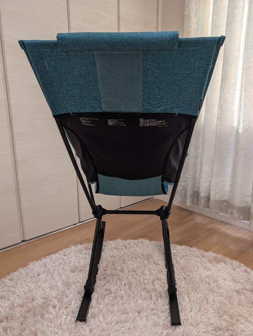 ヘリノックス サンセットチェア ラグーンブルー ロッキングフット付き