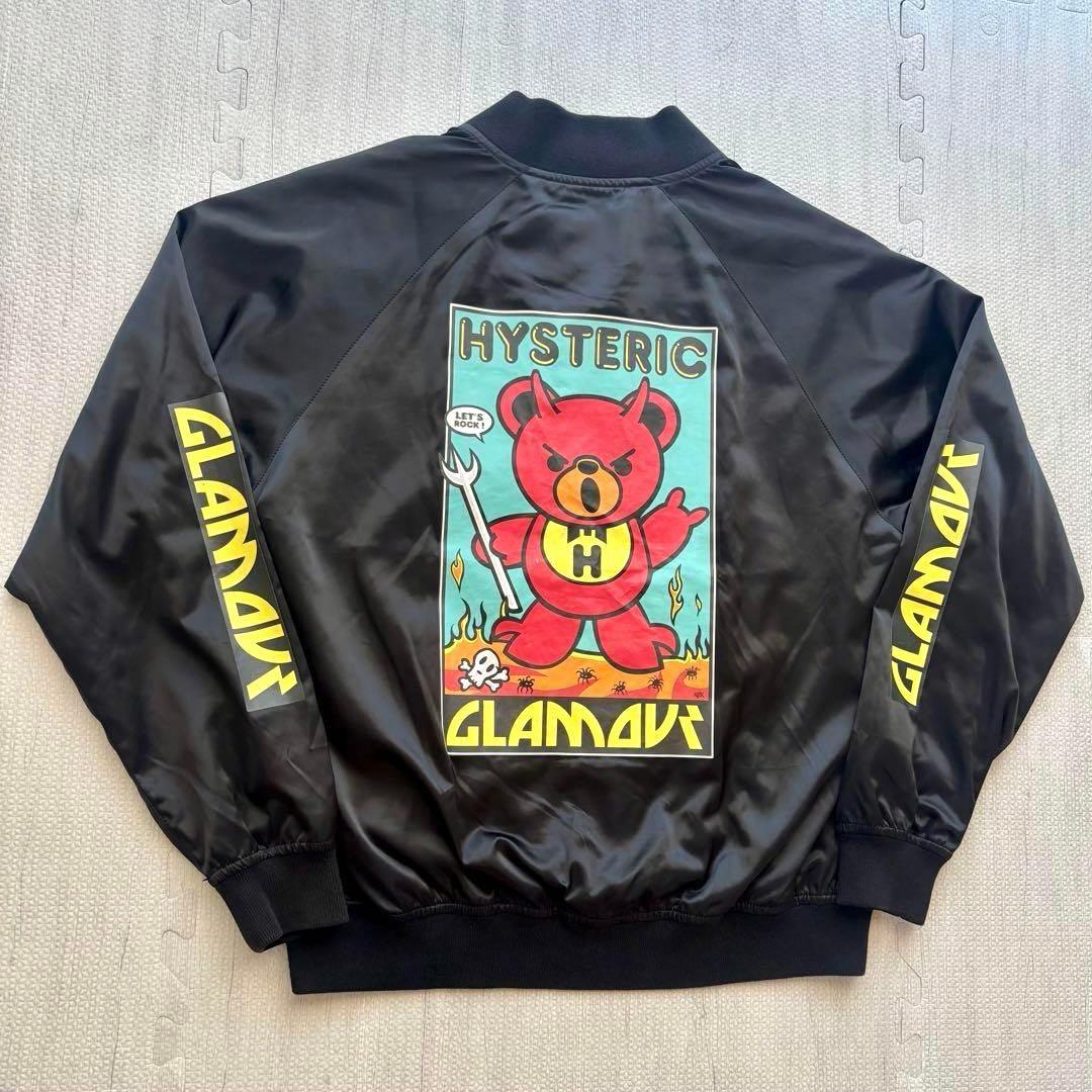 人気 HYSTERIC GLAMOUR ベア ジャケット ヒスグラ スカジャン