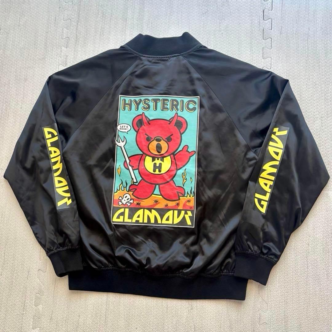 人気 HYSTERIC GLAMOUR ベア ジャケット ヒスグラ スカジャン
