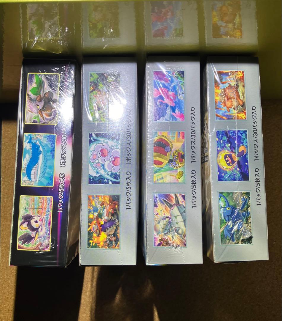 ポケモンカード シュリンク付き BOX まとめ売り