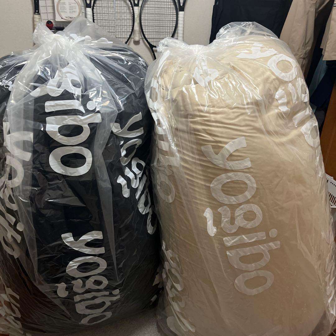 KOMAL　Yogibo プレミアム ビーズクッション ブラック