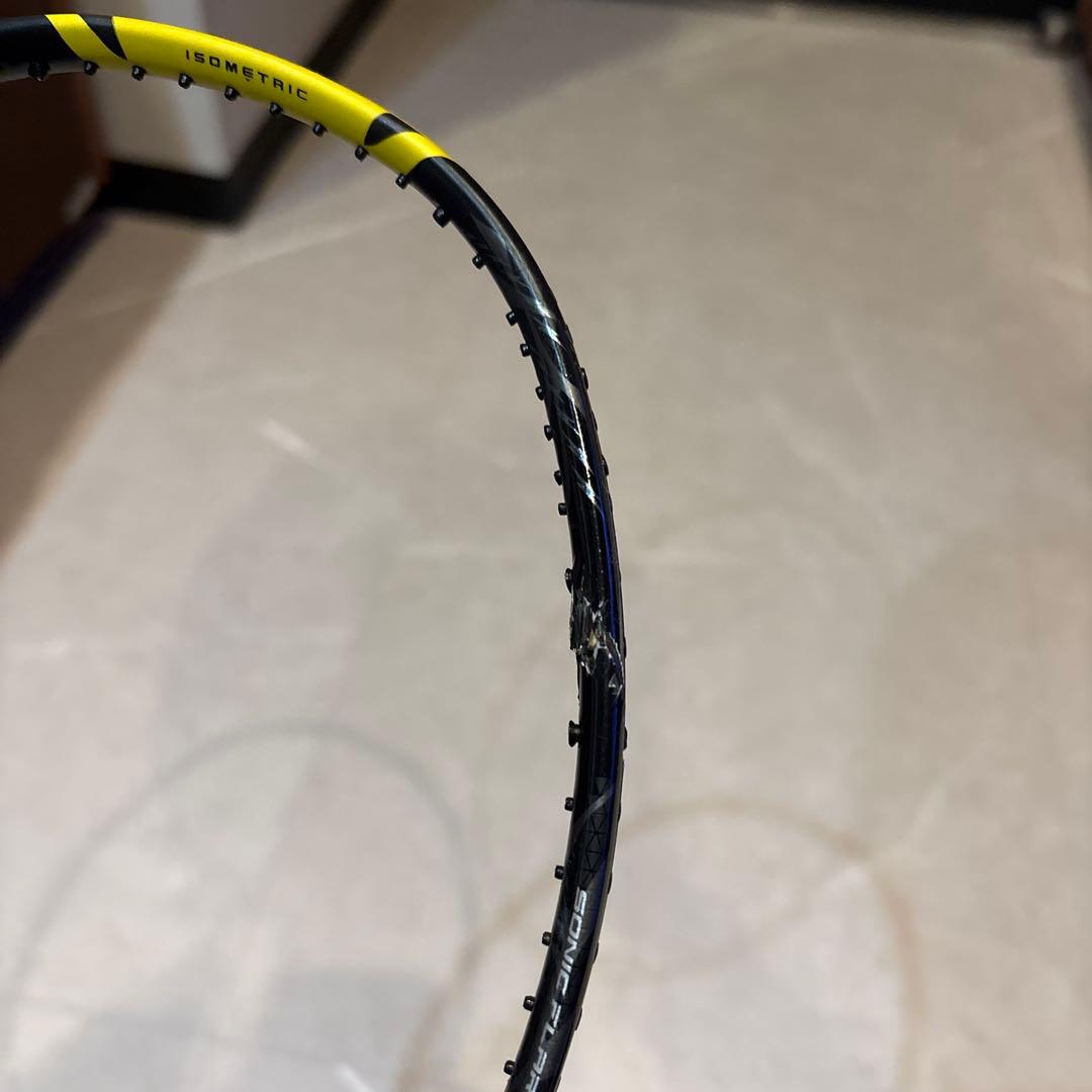 バドミントンラケット 2本セット　ジャンク品