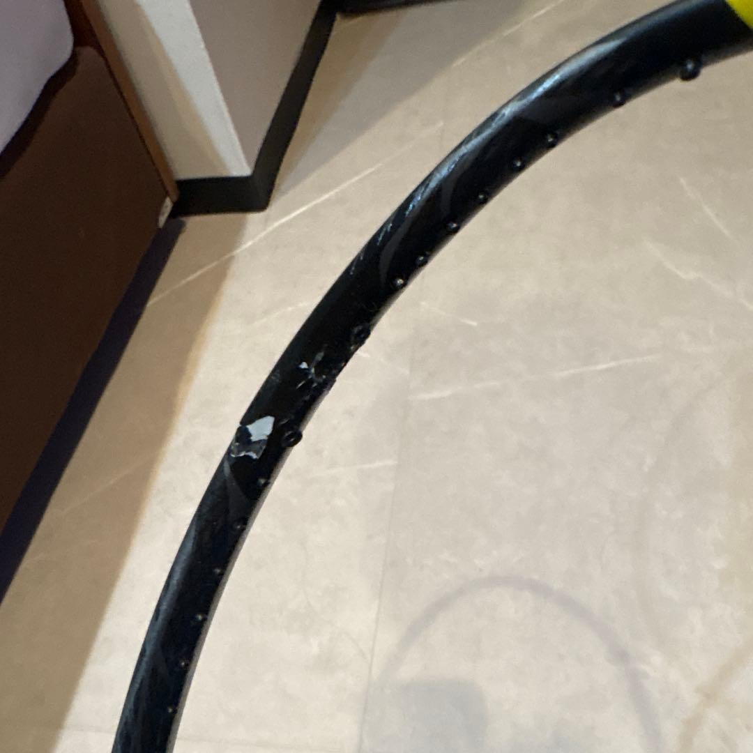 バドミントンラケット 2本セット　ジャンク品