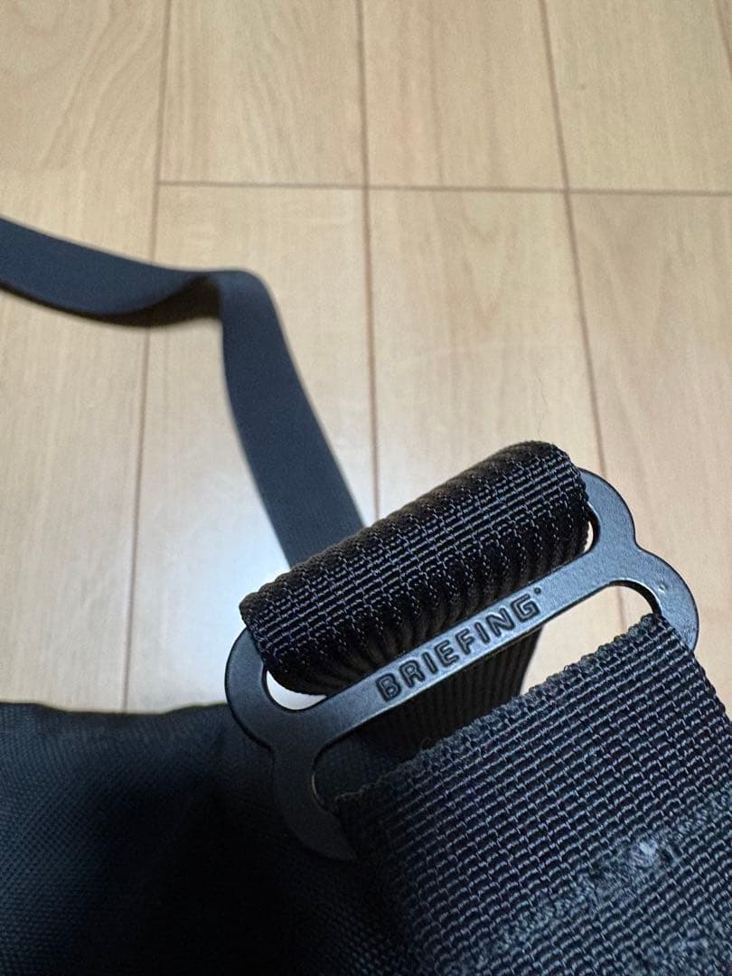 BRIEFING ➕ BEAMS PLUS 別注ブラック ショルダーバッグ