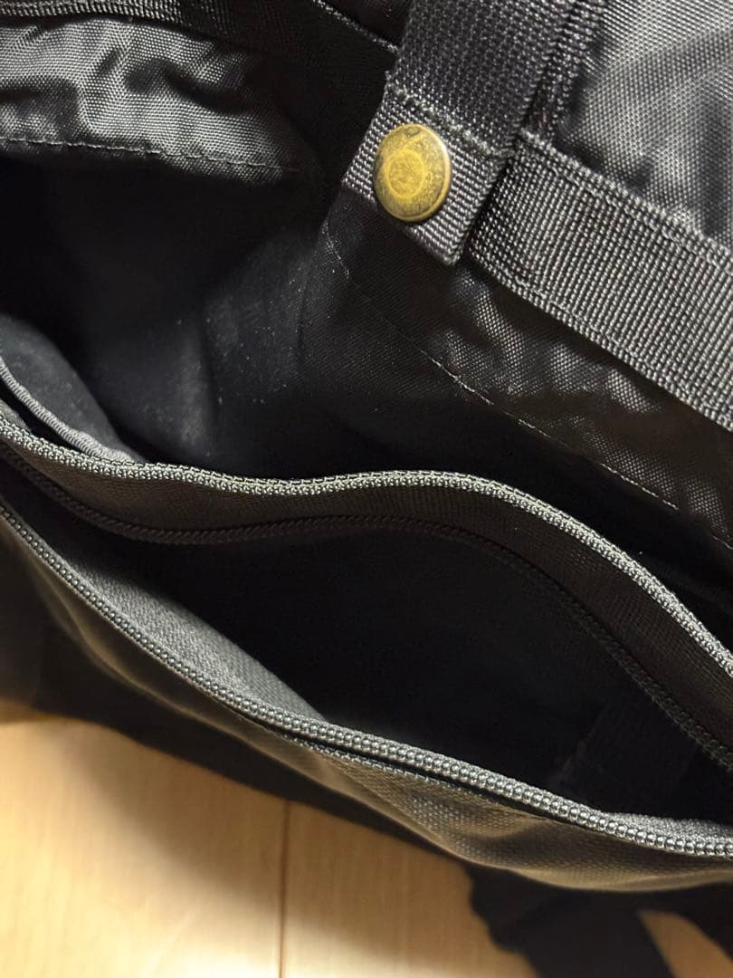 BRIEFING ➕ BEAMS PLUS 別注ブラック ショルダーバッグ