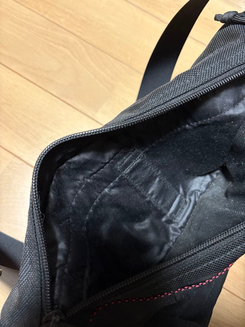 BRIEFING ➕ BEAMS PLUS 別注ブラック ショルダーバッグ