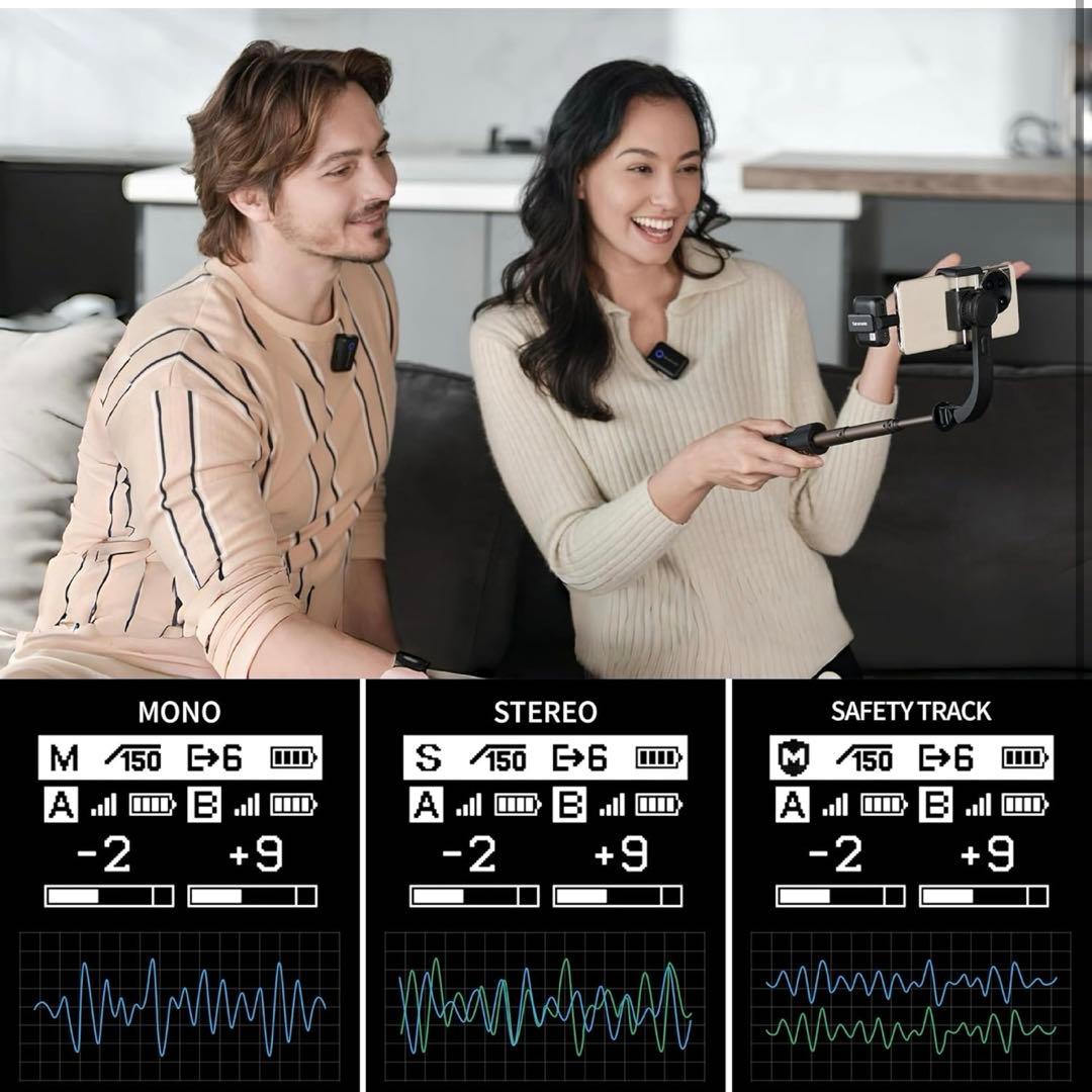 Saramonic Blink500B2+ ワイヤレスラベリアマイク