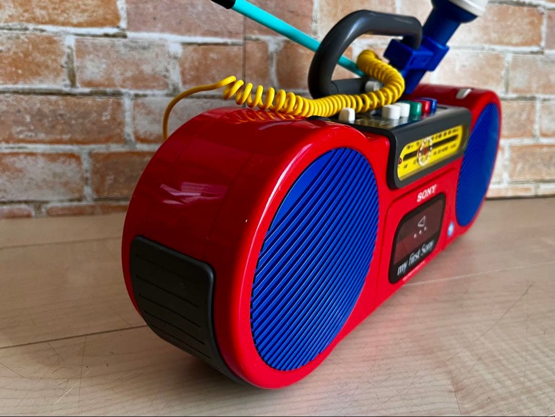 【整備品】my first Sony CFS-2020 ラジカセ　電源付き