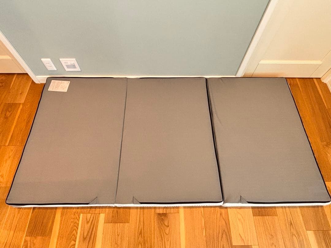 プリマ フトン 厚み 8cm シングル 折りたたみマットレス 三つ折り【美品】