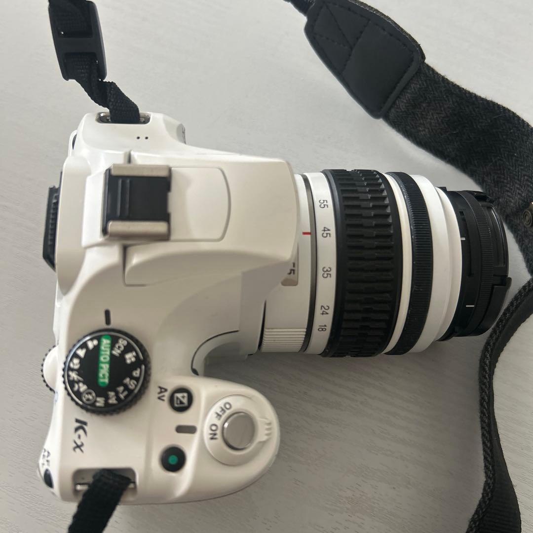 PENTAX K-x ホワイト デジタル一眼レフカメラ