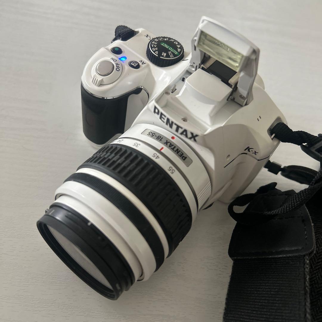 PENTAX K-x ホワイト デジタル一眼レフカメラ