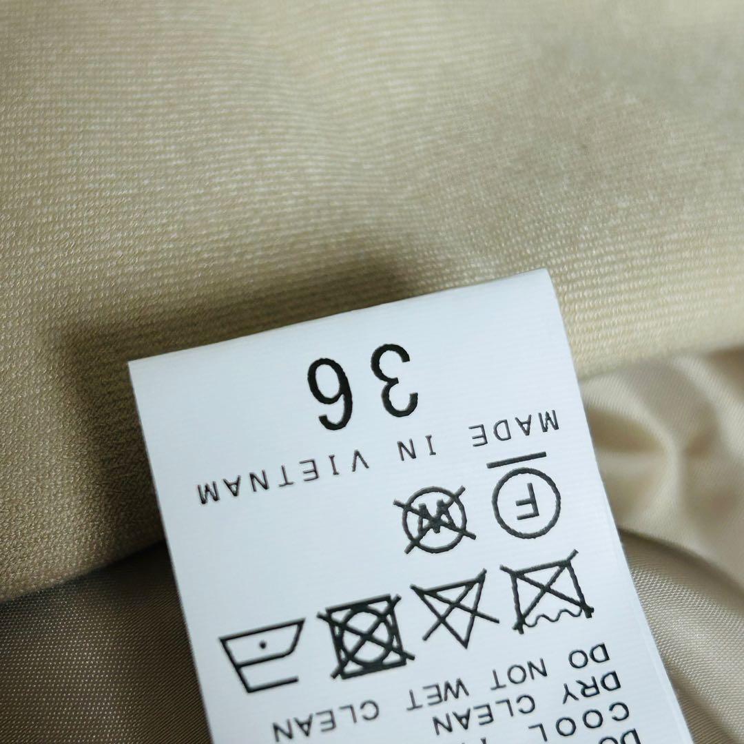 NOBLE ダブルブレスト　テーラード　ジャケット　ベージュ