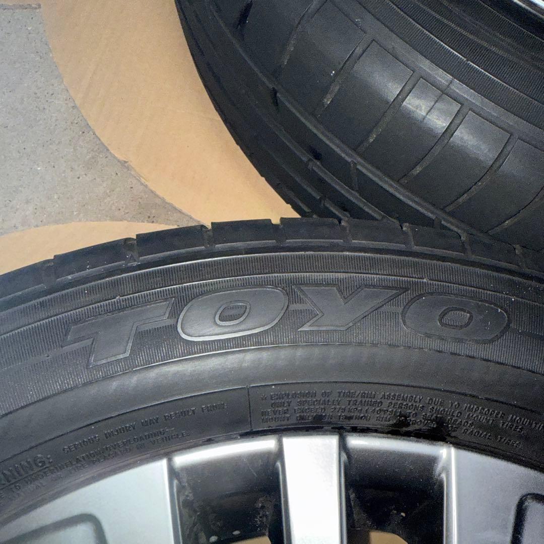 ハリアー80 Zグレード純正　アルミホイール　タイヤ付き　４本セット