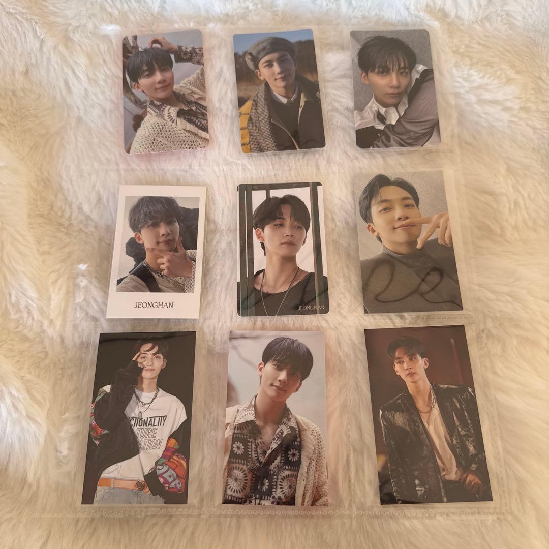 SEVENTEEN セブチ ジョンハン face the sun トレカ ポスカ