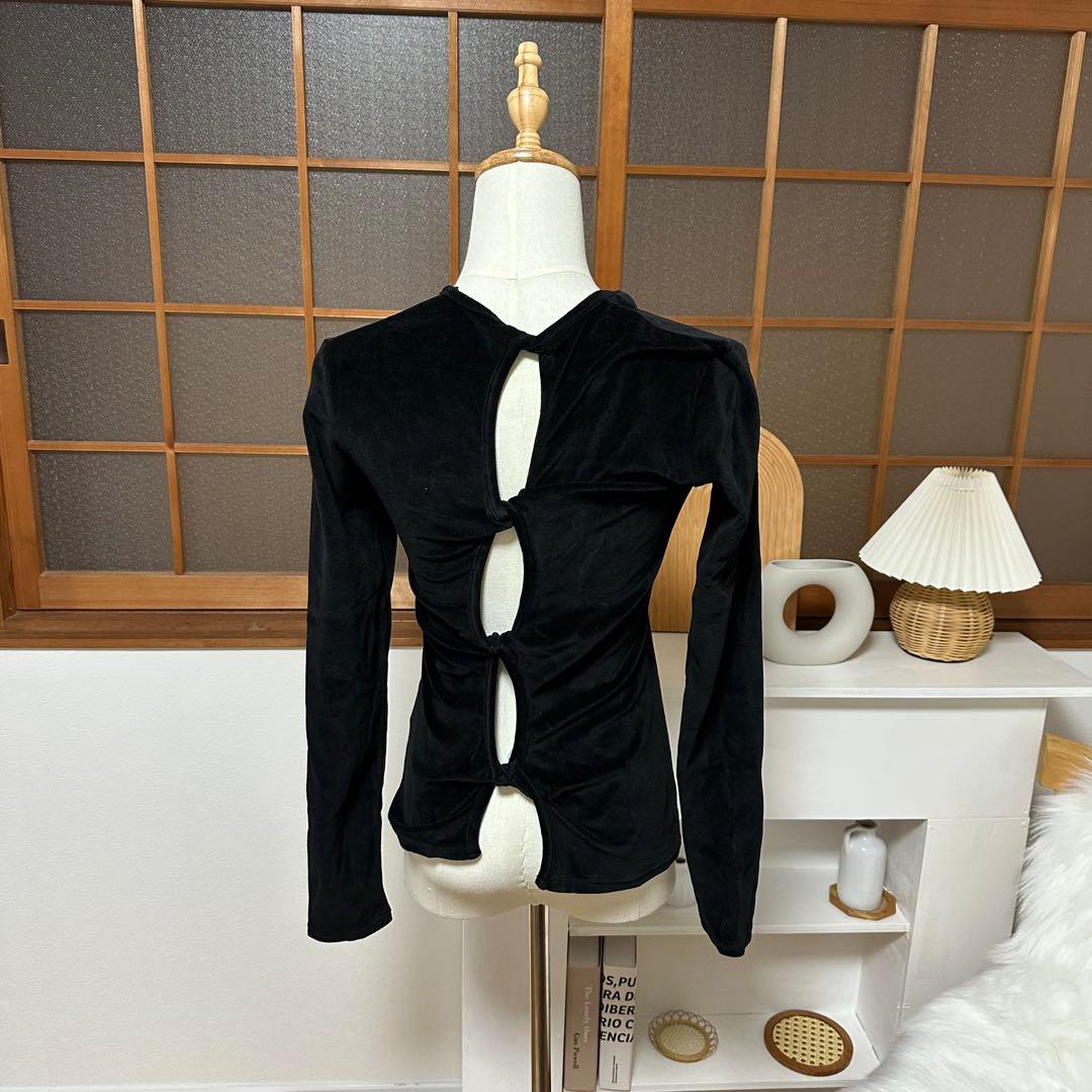 THE SHISHIKUI Twist velor / BLACK シシクイ