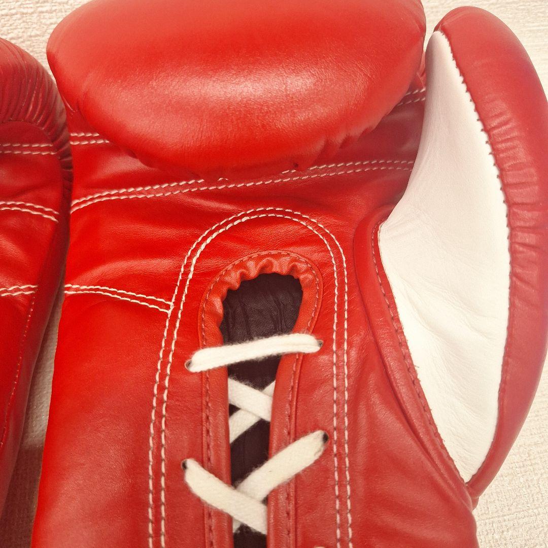 WINDY ボクシンググローブ 10 oz 赤 紐タイプ