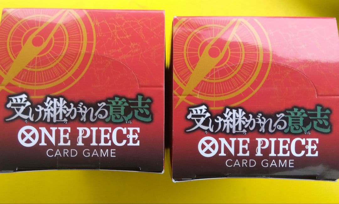ワンピースカード受け継がれる意志 2box テープ付き