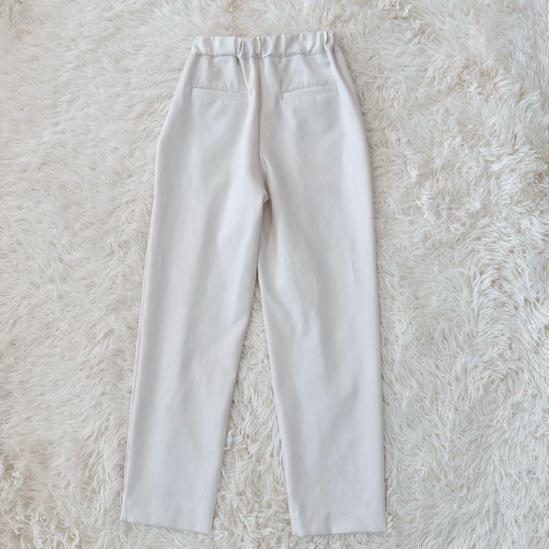 美品　OHGA　マシュマロパンツ　ミルク　XS