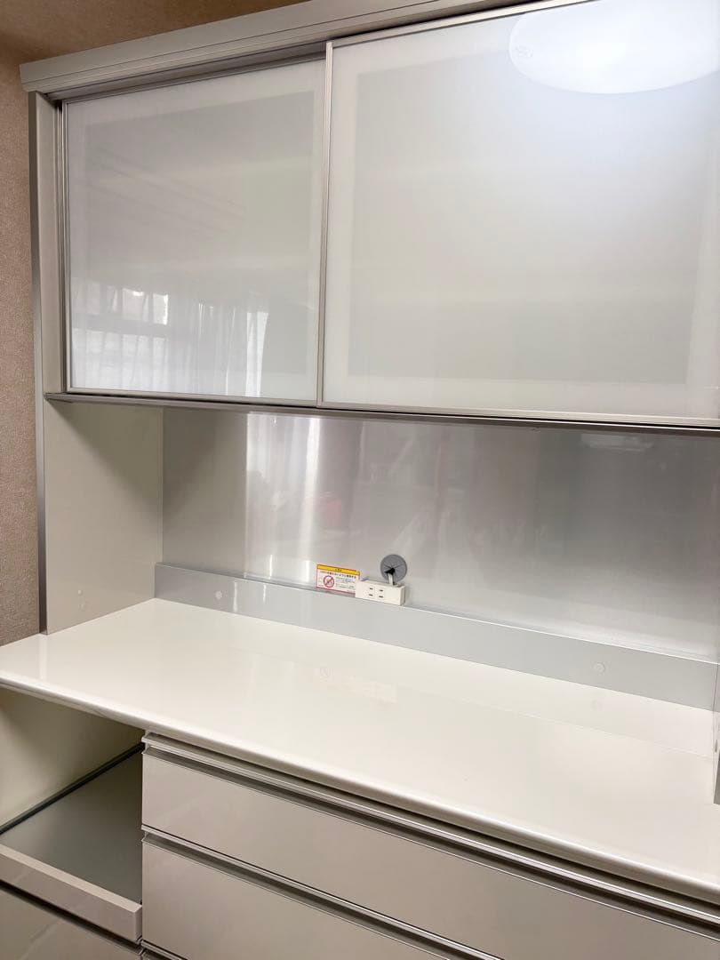 美品＊パモウナ　食器棚　キッチンボード　幅1200