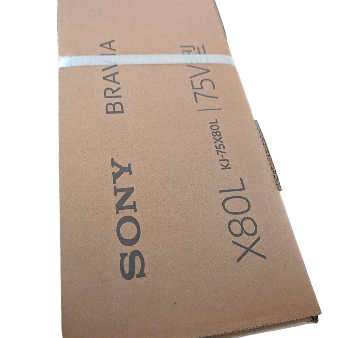 【新品未開封】SONY ブラビア 75インチ 4Kテレビ KJ-75X80L