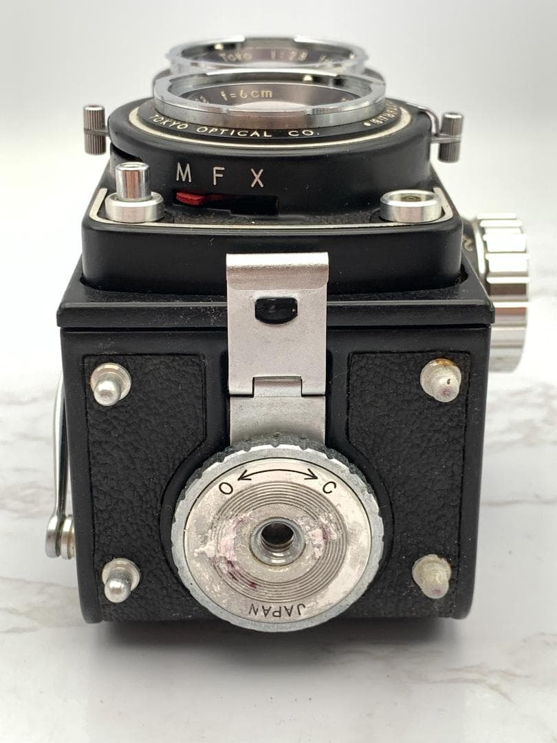 TOKYO PRIMO-JR 二眼レフカメラ　ブラック　ブラウン