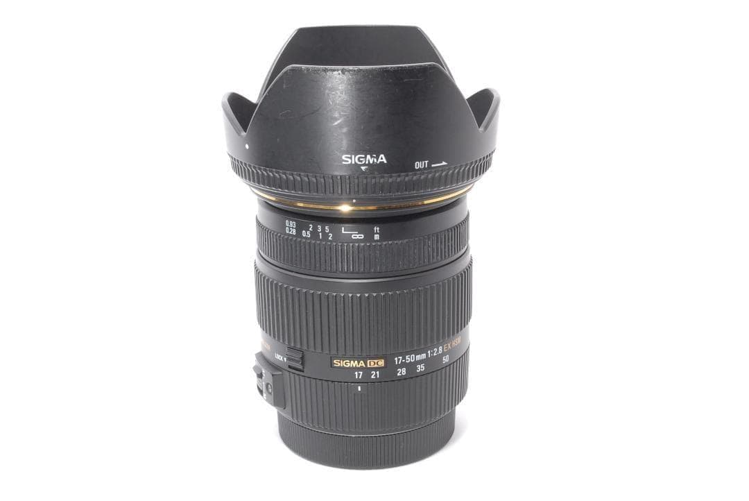 レンズ(ズーム) SIGMA 17-50mm F2.8 EX DC OS HSM (Canon)